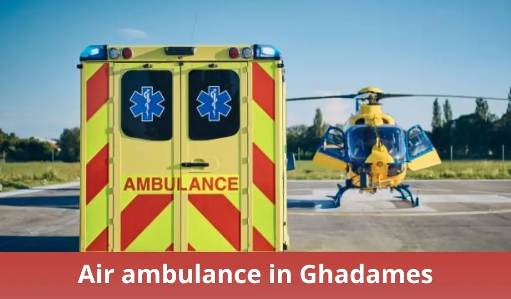 Air ambulance in Ghadames