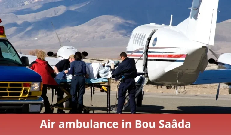 Air ambulance in Bou Saâda