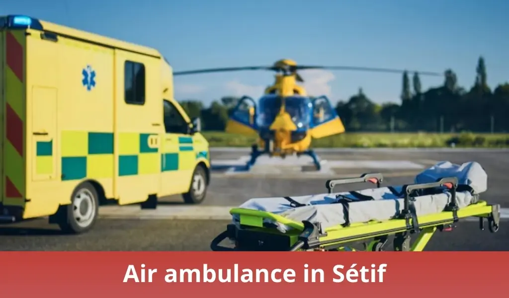 Air ambulance in Sétif