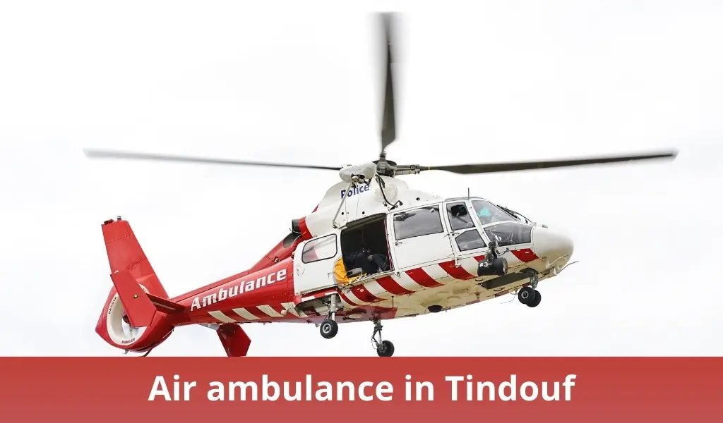 Air ambulance in Tindouf