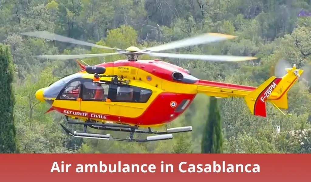 Air ambulance in Casablanca