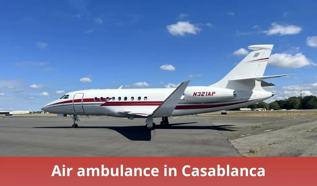 Air ambulance in Casablanca