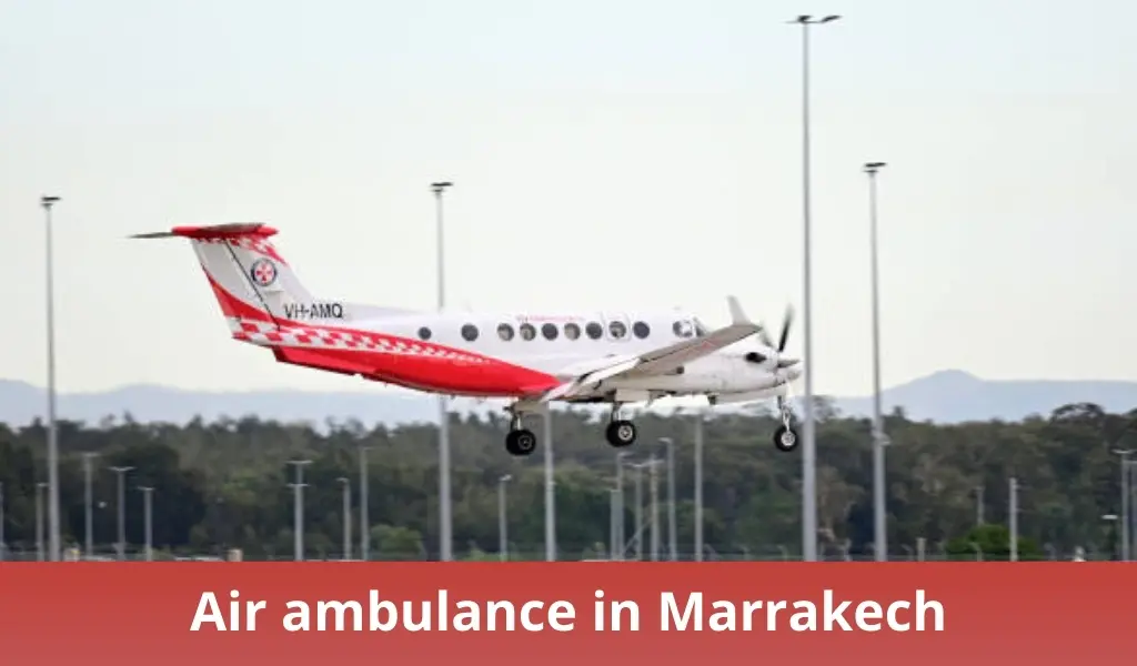 Air ambulance in Marrakech