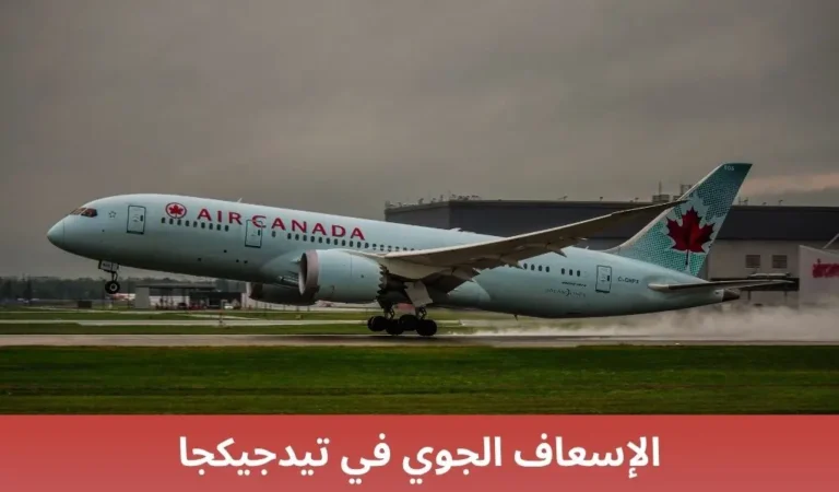 الإسعاف الجوي في تيدجيكجا